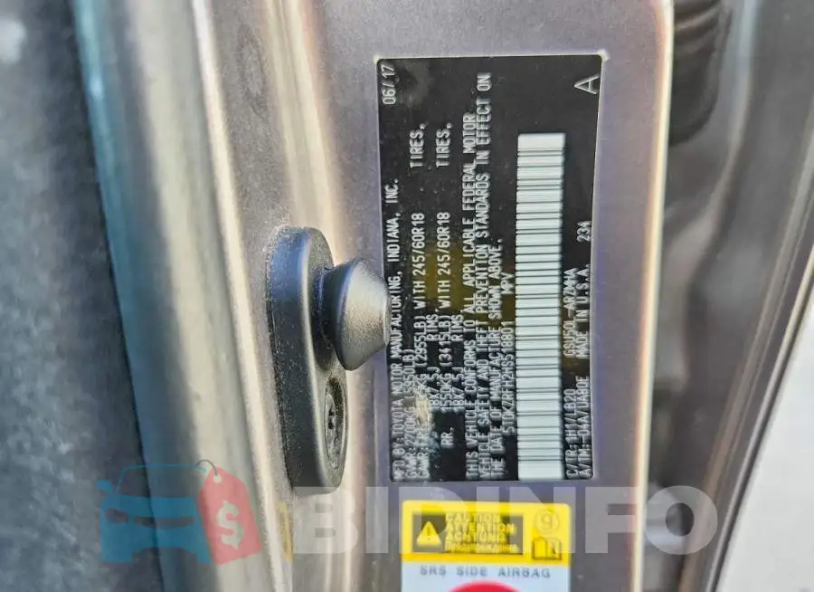 5TDKZRFH2HS518801 Photo# 13
