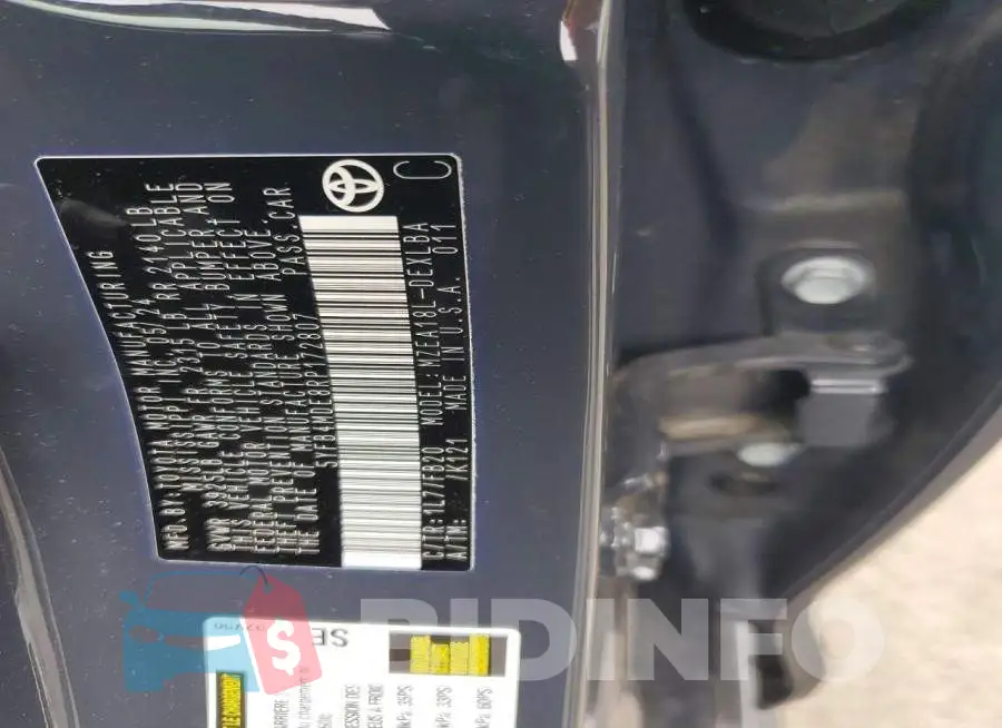 5YFB4MDE8RP172807 Photo# 12