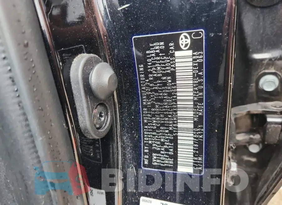 5YFB4MDEXRP142661 Photo# 12