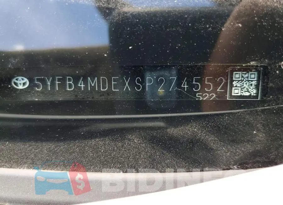 5YFB4MDEXSP274552 Photo# 12