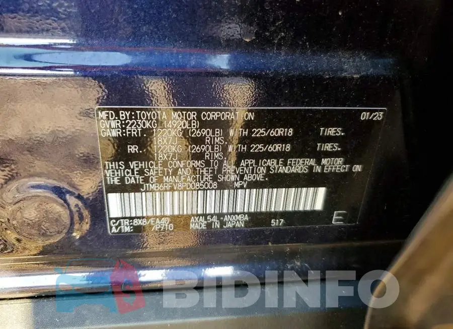 JTMB6RFV8PD085008 Photo# 13