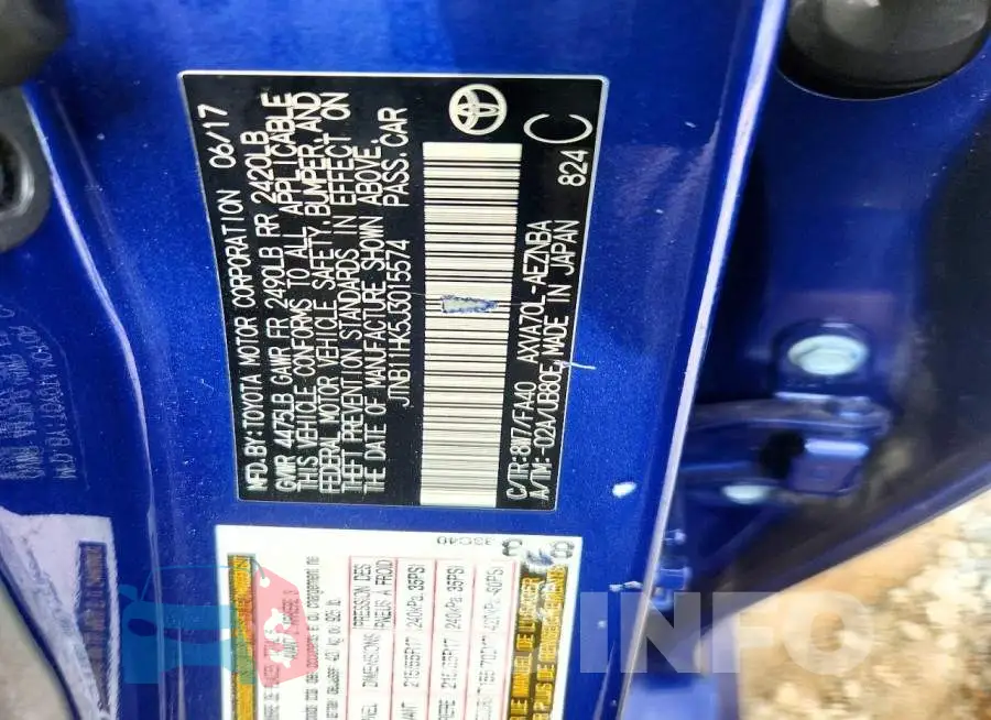 JTNB11HK5J3015574 Photo# 12