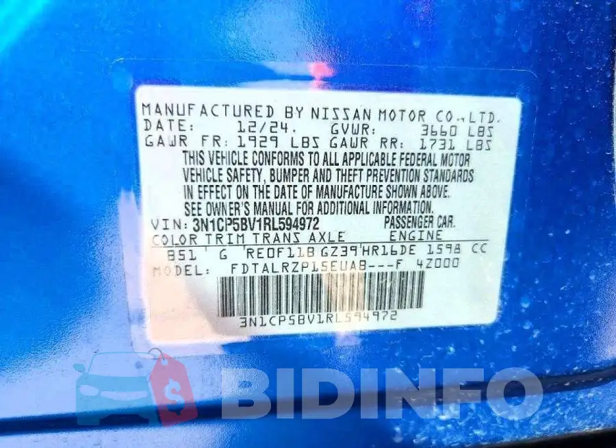 3N1CP5BV1RL594972 Photo# 14