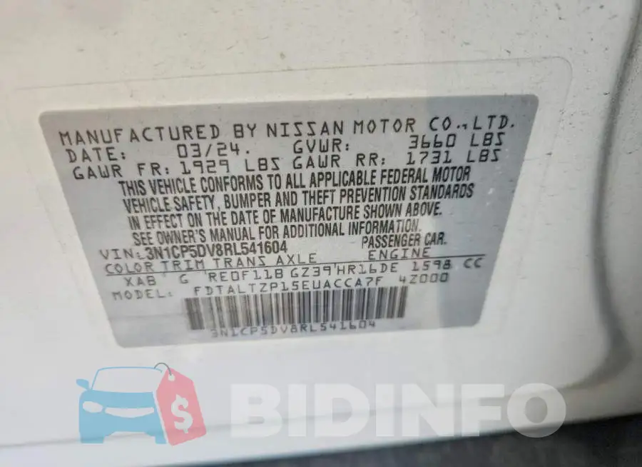 3N1CP5DV8RL541604 Photo# 12
