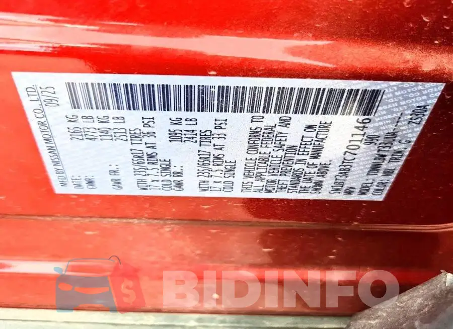 5N1BT3AB3TC701146 Photo# 13