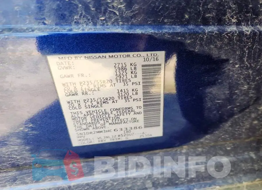5N1DR2MM3HC633386 Photo# 14
