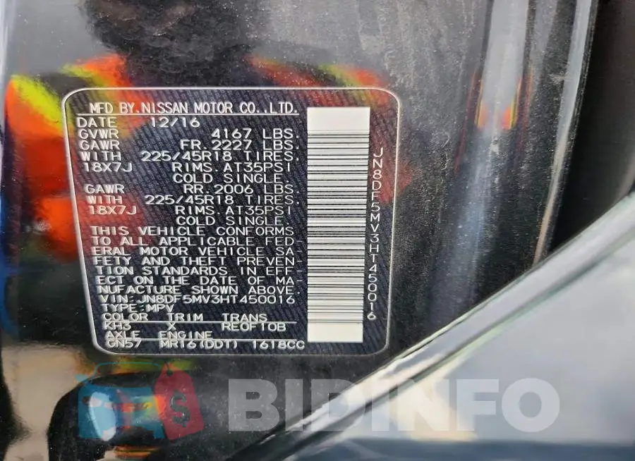 JN8DF5MV3HT450016 Photo# 14