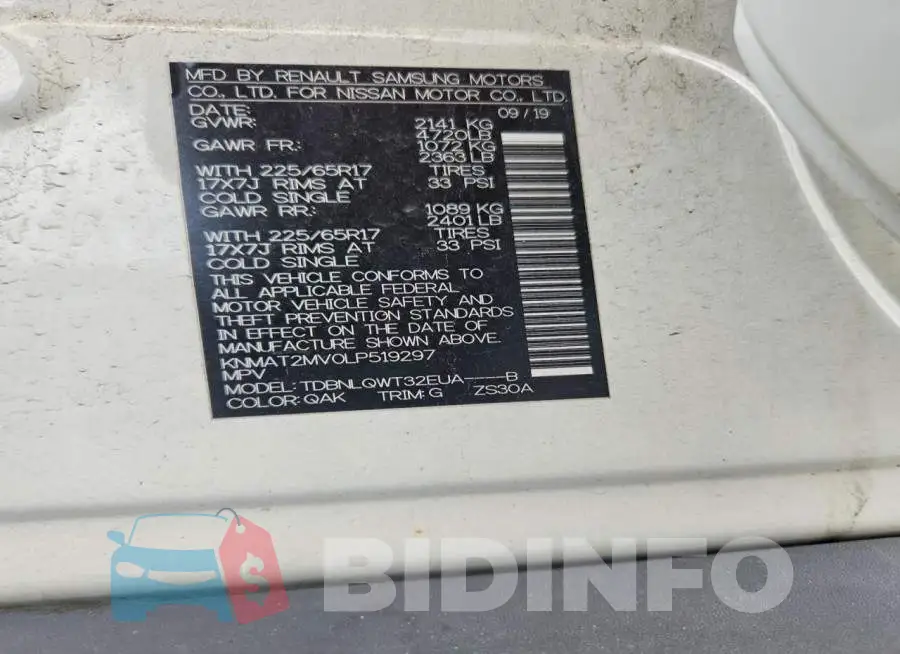 KNMAT2MV0LP519297 Photo# 13