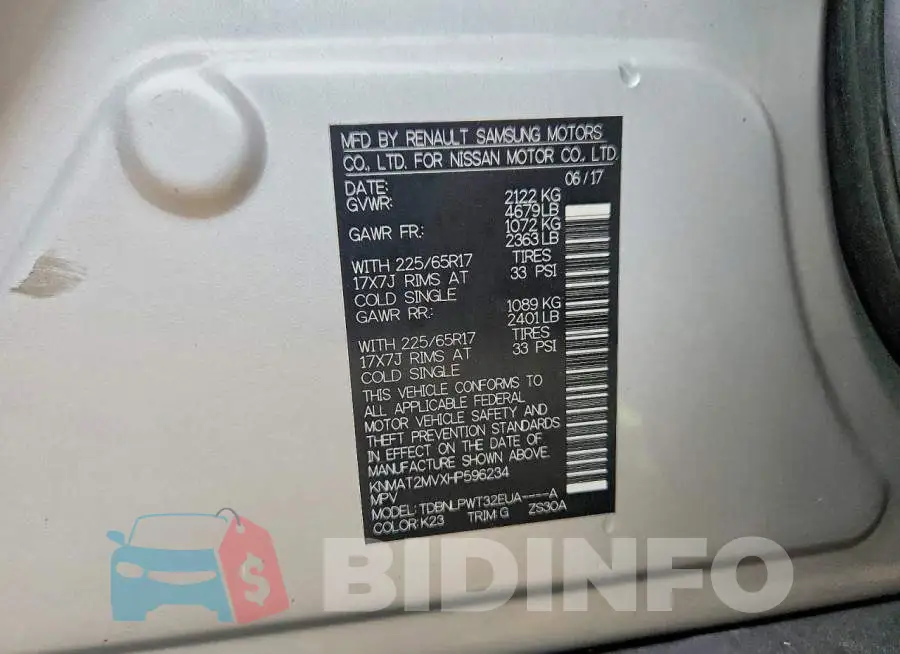KNMAT2MVXHP596234 Photo# 14
