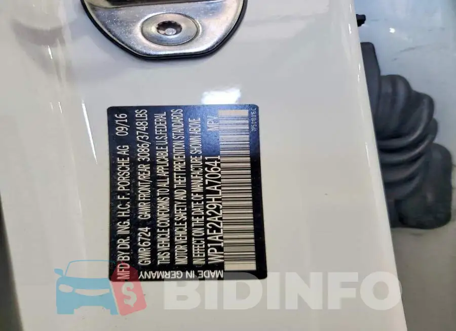 WP1AE2A29HLA70641 Photo# 12