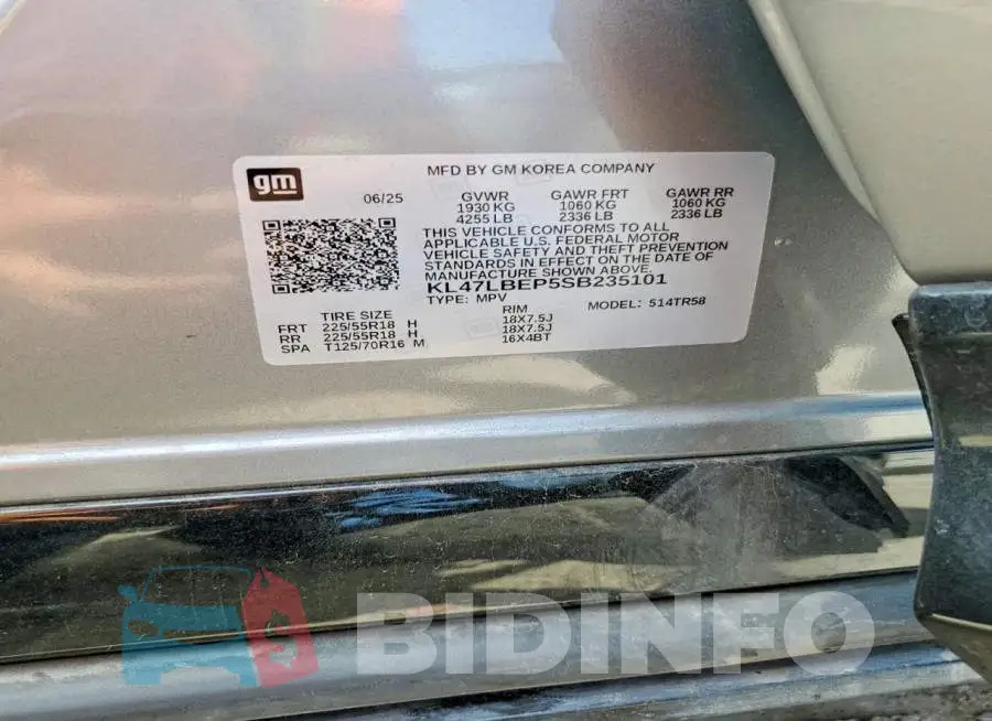 KL47LBEP5SB235101 Photo# 12