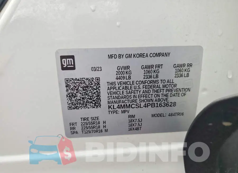 KL4MMCSL4PB163628 Photo# 13