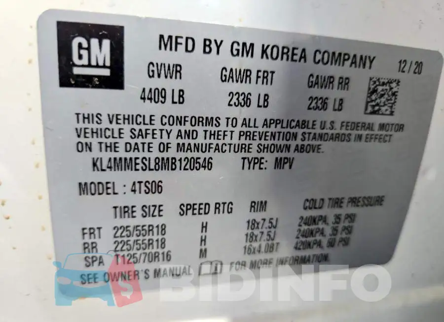 KL4MMESL8MB120546 Photo# 13