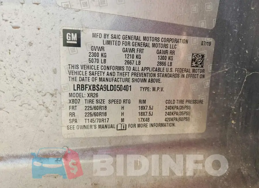 LRBFXBSA9LD050401 Photo# 12
