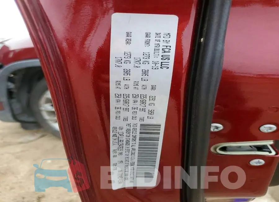 1C4PJLLB6LD547619 Photo# 13