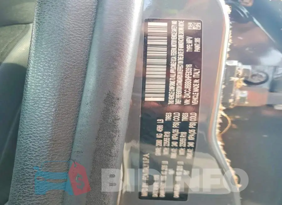 ZACCJBBB0HPE83516 Photo# 13