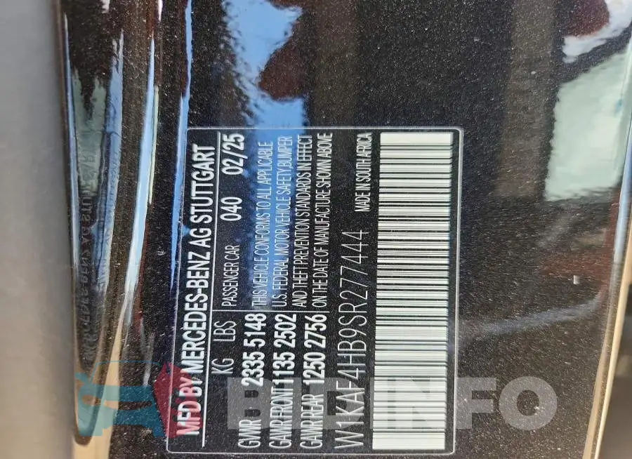 W1KAF4HB9SR277444 Photo# 13