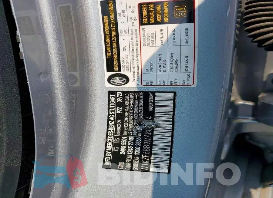 W1KZF6BB9MA886414 Photo# 12