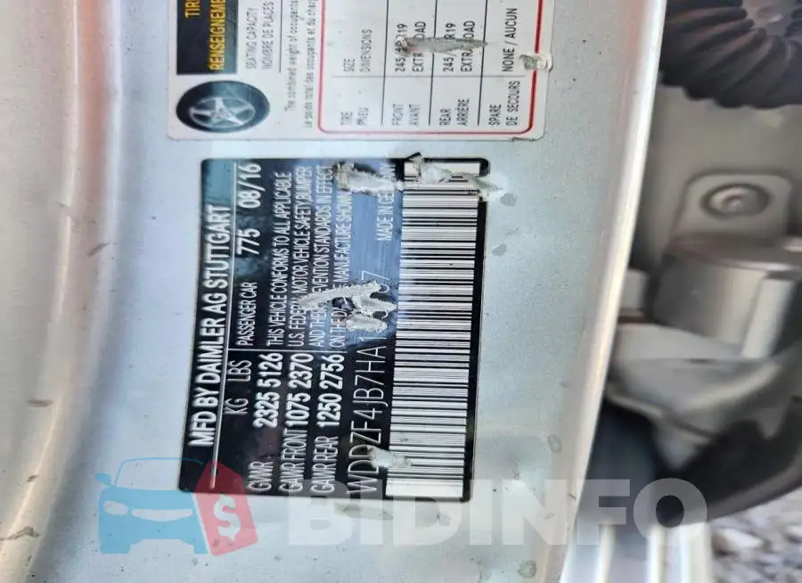 WDDZF4JB7HA105787 Photo# 12