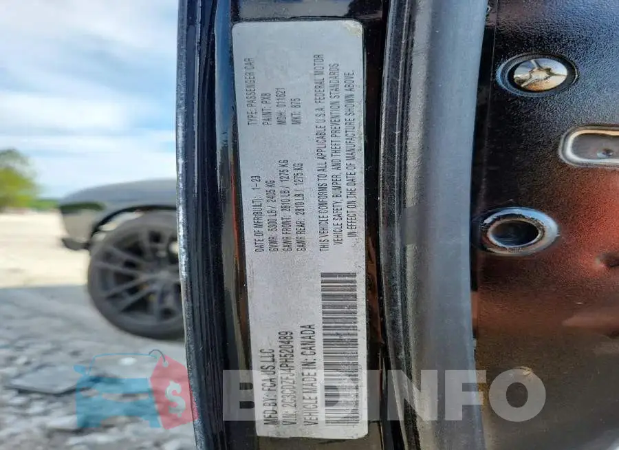 2C3CDZFJ4PH520489 Photo# 12