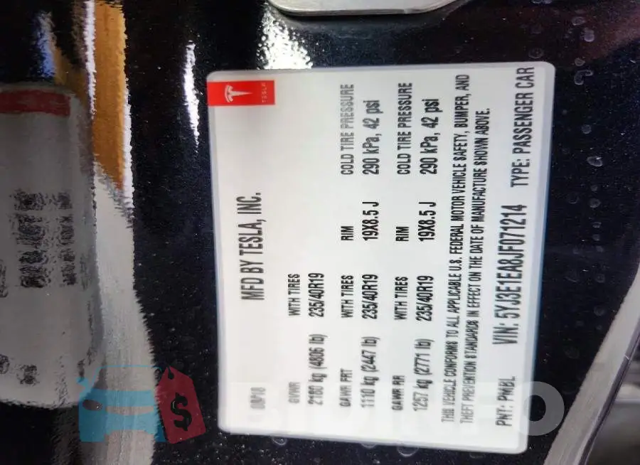 5YJ3E1EA8JF071214 Photo# 12