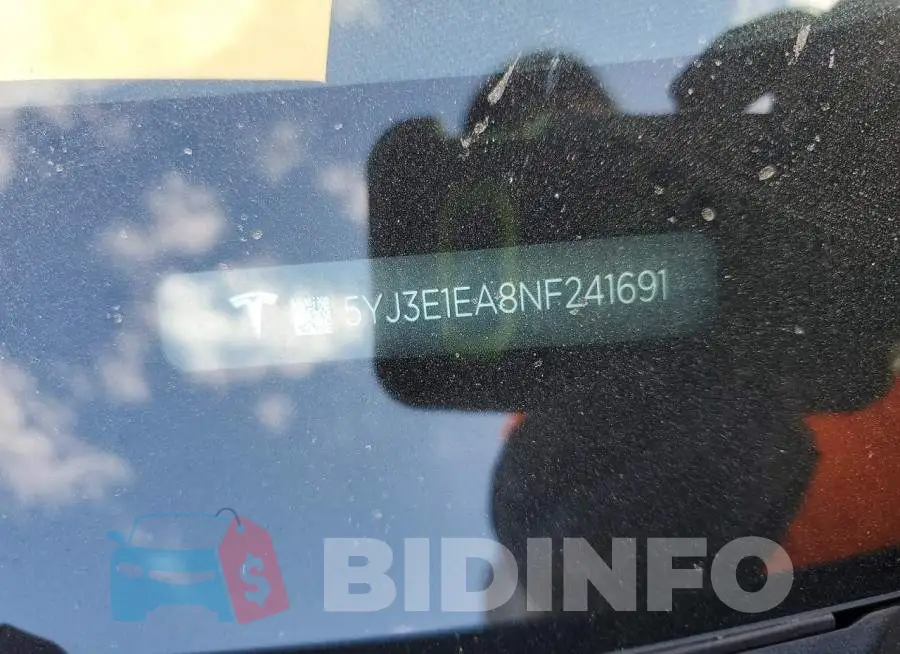 5YJ3E1EA8NF241691 Photo# 12