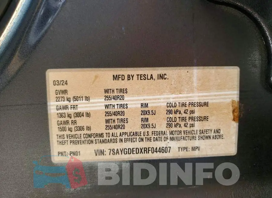 7SAYGDEDXRF044607 Photo# 13