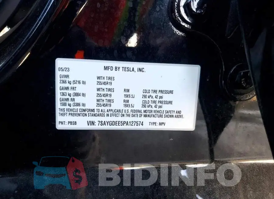 7SAYGDEE5PA127574 Photo# 12