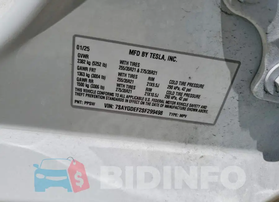 7SAYGDEF2SF299498 Photo# 14