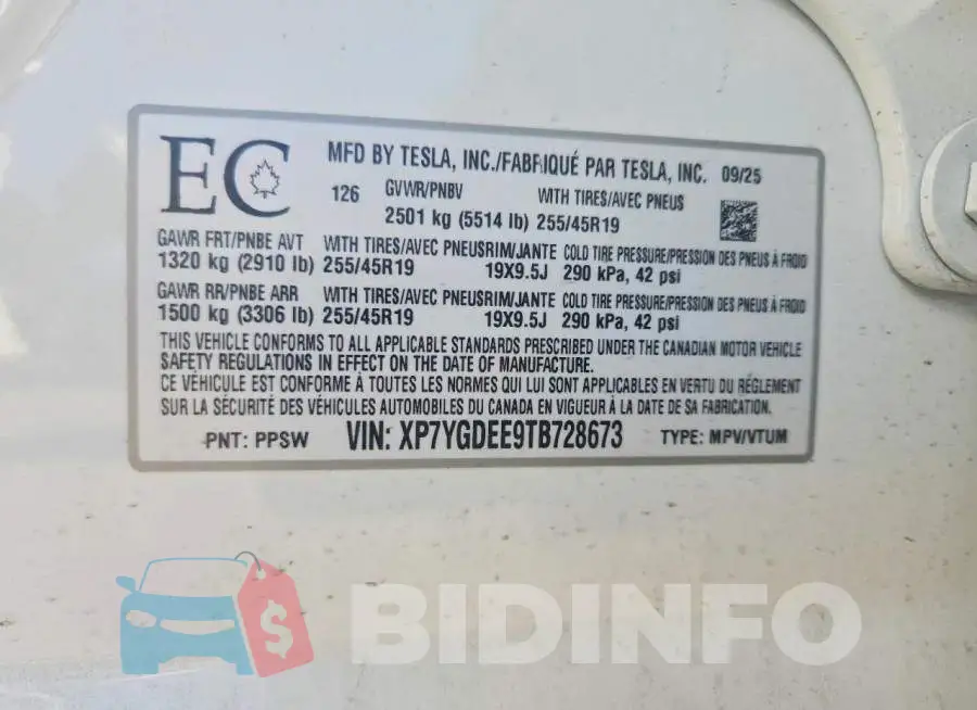 XP7YGDEE9TB728673 Photo# 13