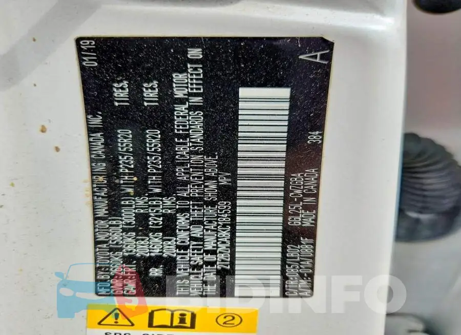 2T2BZMCA8KC184599 Photo# 13