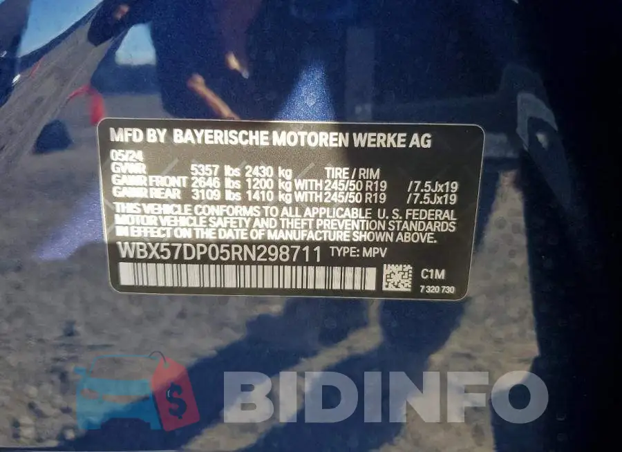WBX57DP05RN298711 Photo# 13