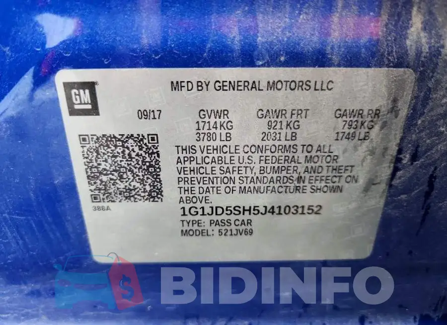 1G1JD5SH5J4103152 Photo# 12