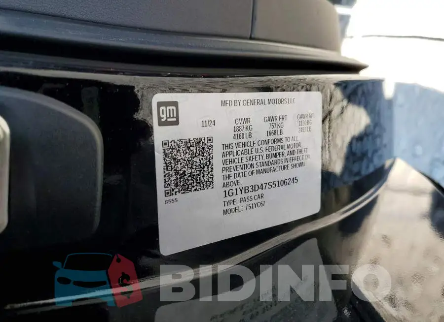 1G1YB3D47S5106245 Photo# 12