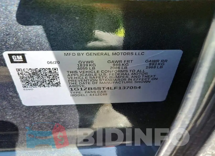 1G1ZB5ST4LF137054 Photo# 12