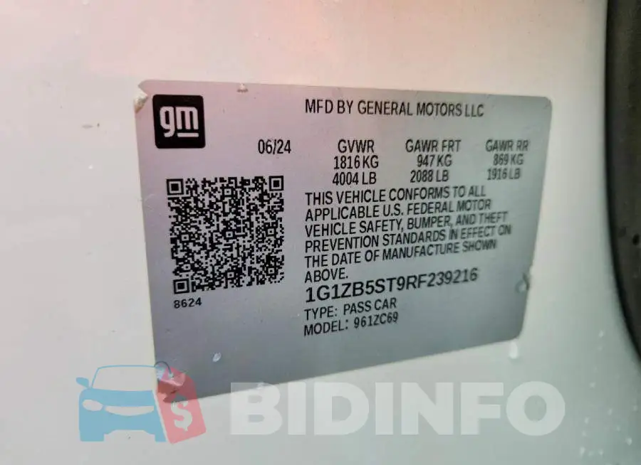 1G1ZB5ST9RF239216 Photo# 12