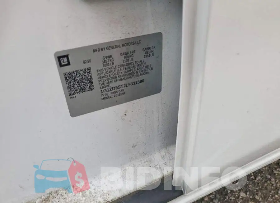 1G1ZD5ST2LF111580 Photo# 12