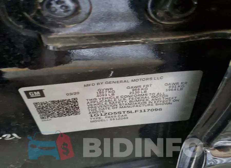 1G1ZD5ST5LF117096 Photo# 12