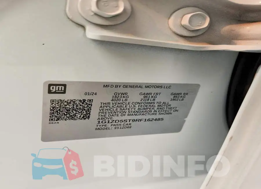 1G1ZD5ST9RF162485 Photo# 12