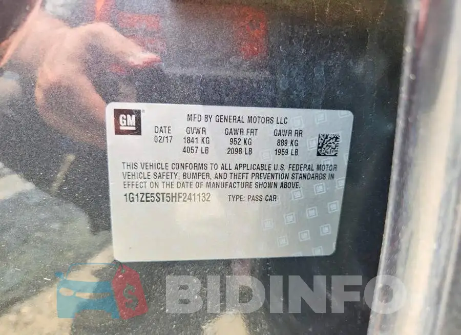 1G1ZE5ST5HF241132 Photo# 12