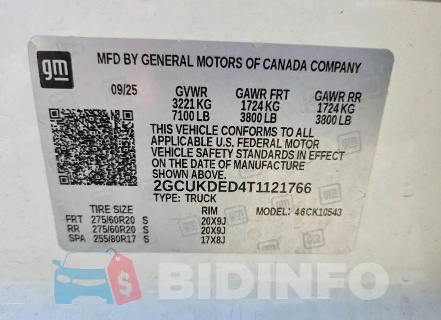 2GCUKDED4T1121766 Photo# 12