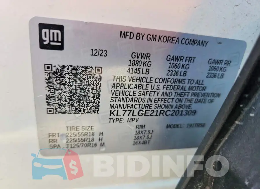 KL77LGE21RC201309 Photo# 13