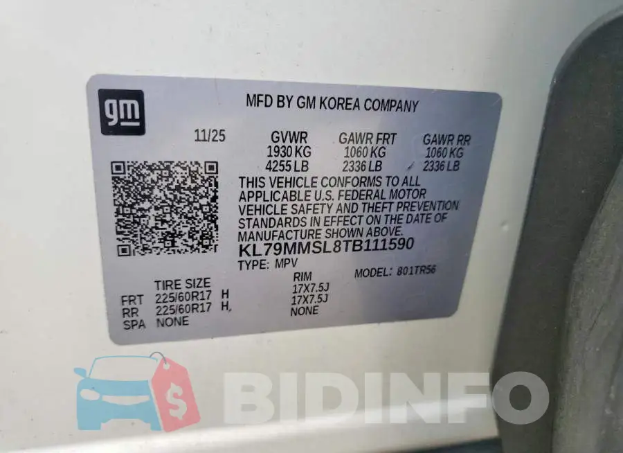 KL79MMSL8TB111590 Photo# 13