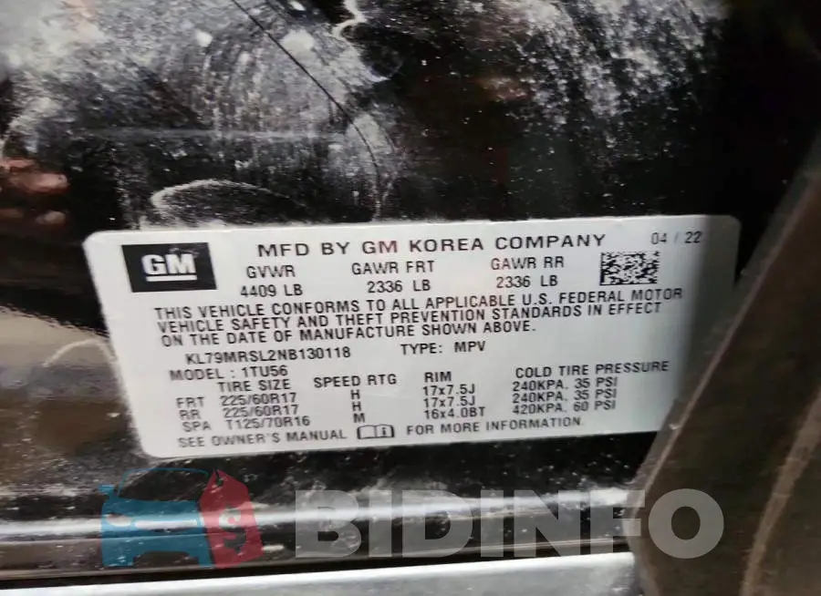 KL79MRSL2NB130118 Photo# 14