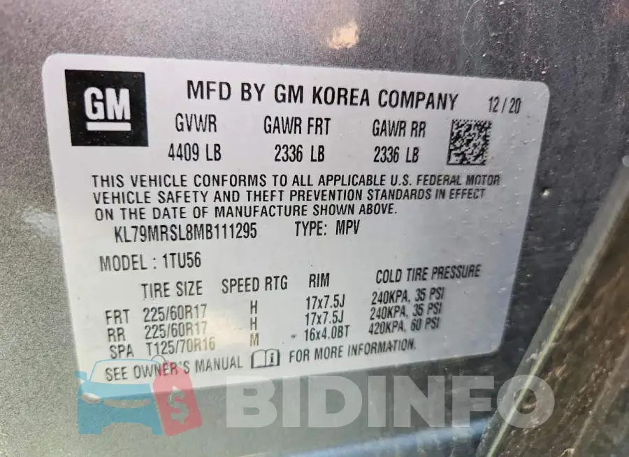 KL79MRSL8MB111295 Photo# 14
