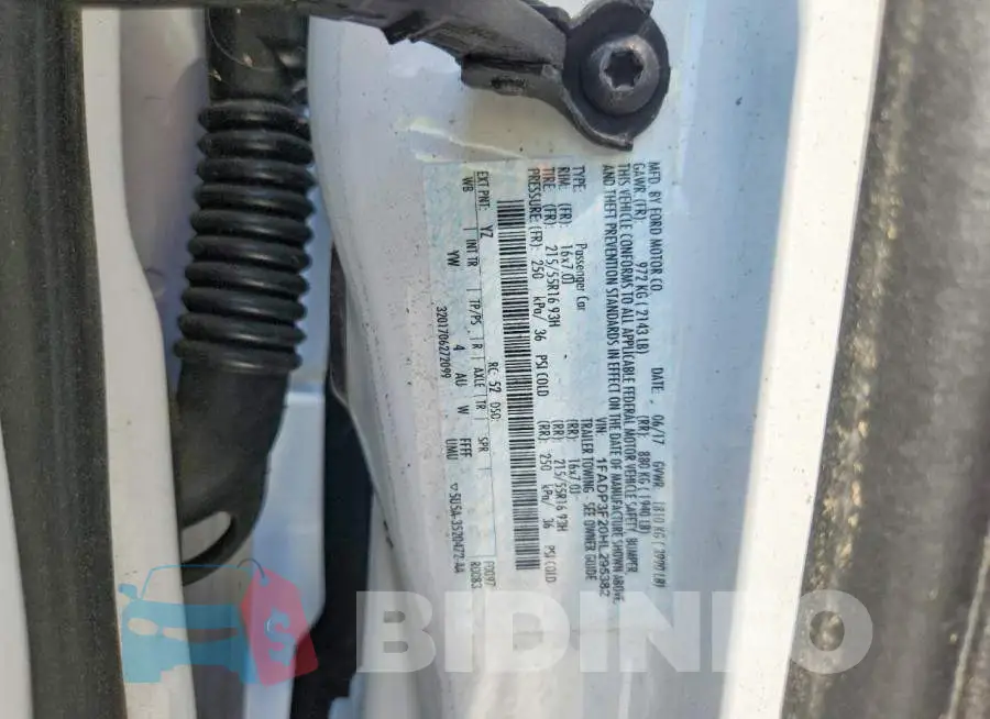 1FADP3F20HL295382 Photo# 12