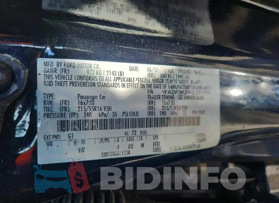 1FADP3K29HL291062 Photo# 14