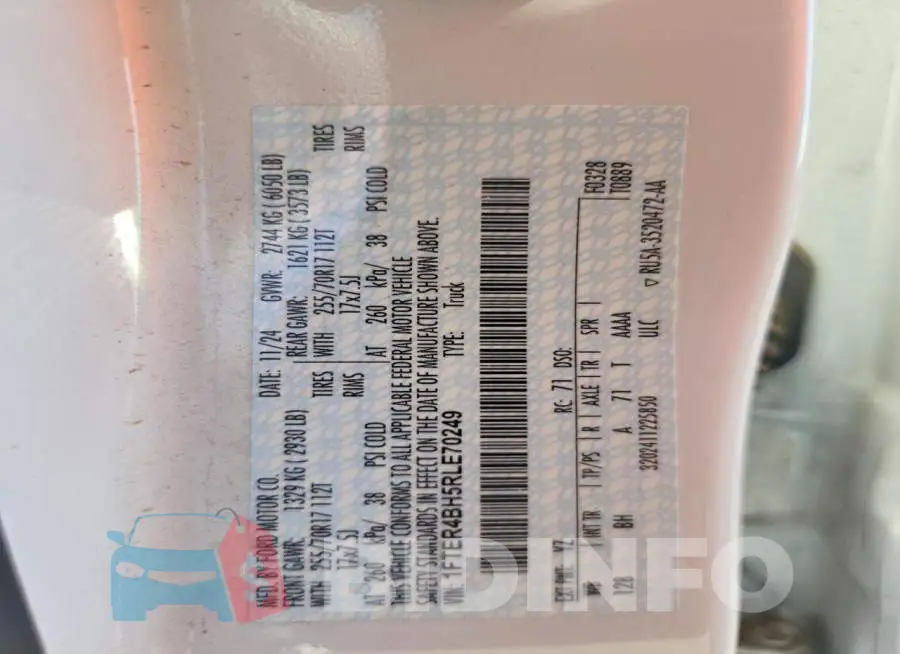 1FTER4BH5RLE70249 Photo# 12