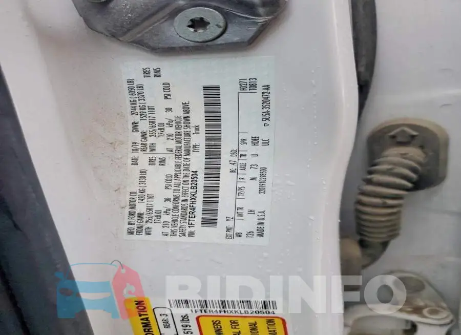 1FTER4FHXKLB20504 Photo# 12