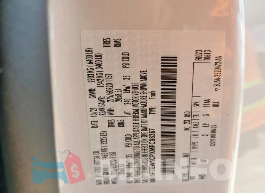 1FTEW1CPXMFC98367 Photo# 12